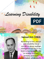 Learning Disability