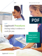 Lippincott Procedures 2017 Brochure