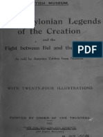 Wallis Budge E A The Babylonian Legends of The Creation 1921