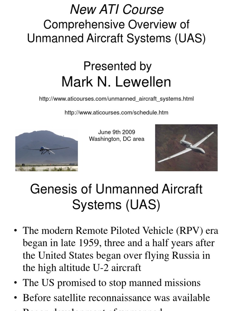 UAS Classifications Overview | PDF | Unmanned Aerial Vehicle | General ...