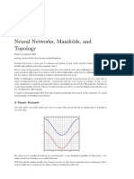 Neural Networks, Manifolds, And Topology -- Colah's Blog