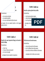 IELTS Topic Cards 7