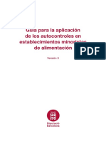 Guía para La Aplicación de Los Autocontroles en Los Establecimientos Minoristas de Alimentación