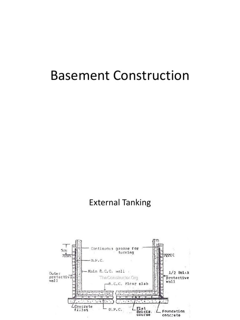 Basement Construction | PDF | Nature
