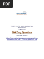 200 Prep Questions: Downloads/200 - PMP - Sample - Questions PDF