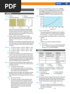 Chemistry Answers 345 374 Pdf Mole Unit Solution