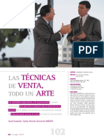 Las Técnicas de Venta, Todo Un Arte