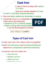 Cast Iron: Cast Irons Are A Class of Ferrous Alloys With