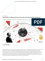 Economist 05 2018 Impact of Masayoshi Son's $100bn Tech Fund Will Be Profound