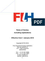 Fih Rules of Hockey 2019 Final PDF