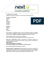 Modelo Efectivo para Presentar Tu Plan de Almacenes El Despertar PDF