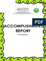 Accomplishment: Republic of The Philippines