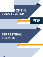 Planets of the Solar System: Terrestrial and Jovian Giants