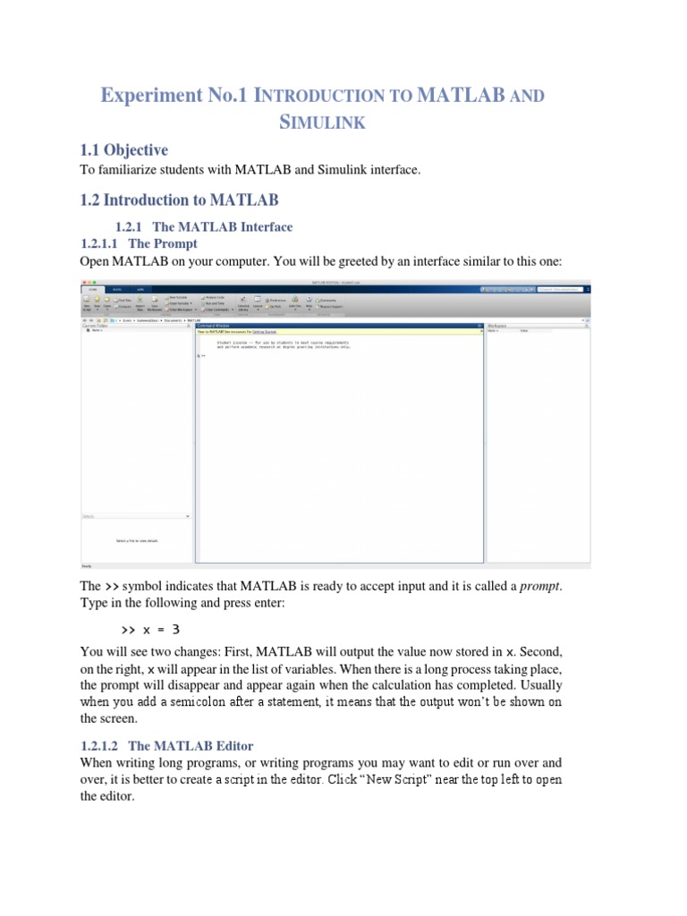 Control System Lab | PDF | Matlab | Matrix (Mathematics)