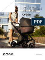 2 in 1, 3 in 1 Multi-Purpose Stroller Anex® Cross