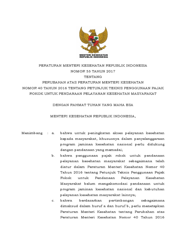 PMK_No._53_ttg_JUKNIS_Penggunaan_Pajak_Rokok_Untuk ...