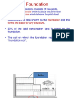 A Structure Essentially Consists of Two Parts,: Foundation Forms The Base For Any Structure