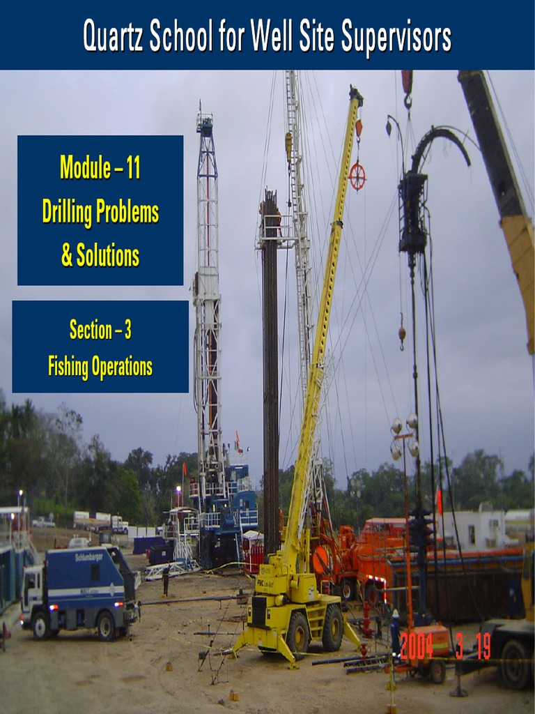 03 Fishing Operations.pdf Drilling Drilling Rig