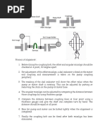 Pump Alignment Report Summary | PDF
