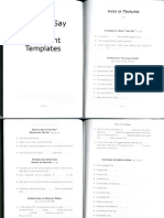 They Say I Say Argument Templates PDF