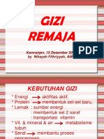 Gizi Remaja