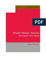 Filsafat Melalui Susastra Oleh Juka Mikonen. Bab Kesimpulan