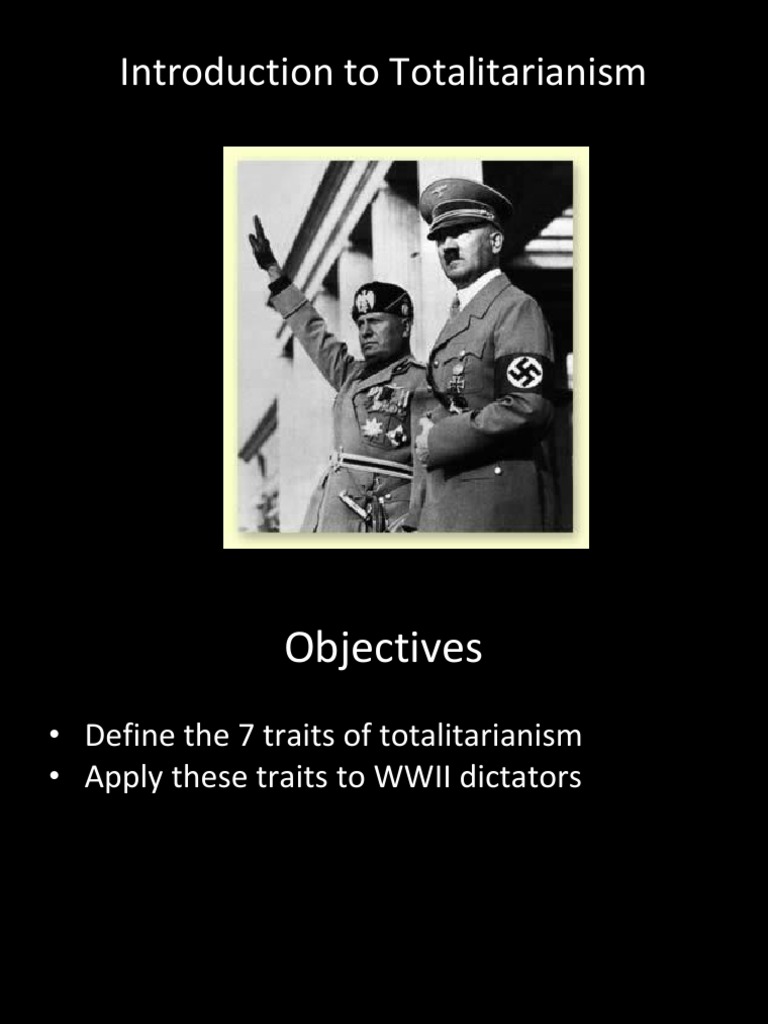 Understanding Totalitarianism Traits | PDF