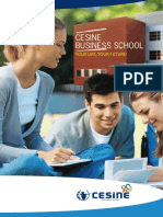 CESINE Business School Your Life, Your Future