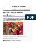 EEP-MEGGER-Why Clamp Meter - Tester For Grounding