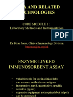 Elisa and Related Technologies: Core Module 1: Laboratory Methods and Instrumentation