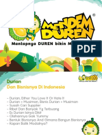 Presentasi Bisnis Kuliner Mendem Duren PDF