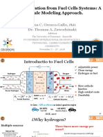 Electrical Generation From Fuel Cells Systems: A Multiscale Modeling Approach