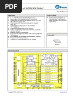 iC-VRV: Bidirectional Μp Interface To 24V