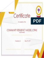 crm training certificate