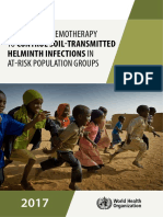 Preventive Chemotherapy To Control Soil-Transmitted At-Risk Population Groups