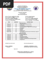 Class Program (2017-2018)