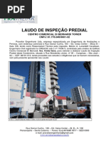 Exemplo de Laudo de Inspecao Predial