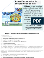 Primeira Parte Curso Administracao