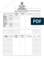 Be Form 3 - Resource Mobilization Form