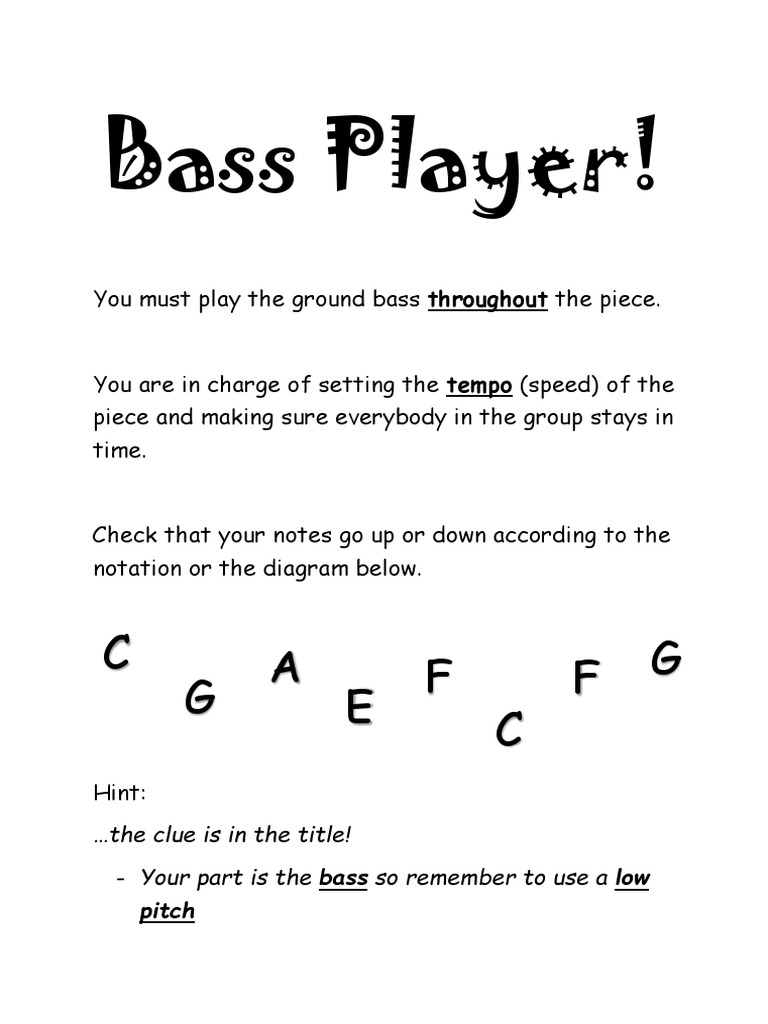 Collaborative Music Composition Guide | PDF | Bass Guitar | Musical ...
