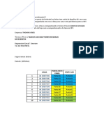 Procedimento de Validação Pabx