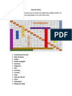 Sopa de Letras-Taller