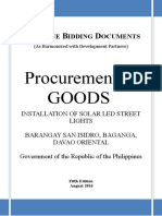 Philippine Bidding Documents For Goods