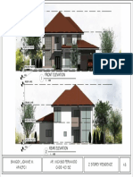 Front Elevation 1: Roof Apex