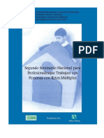 Segundo Seminario Nacional para Personas Que Trabajan Con Retos Multiples