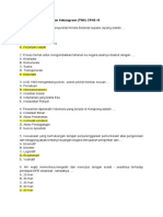 Latihan Soal Tes Wawasan Kebangsaan (TWK) CPNS #3