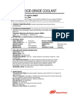 X-Tend Food Grade Coolant: Material Safety Data Sheet