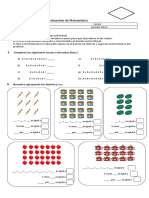 Evaluacion Sumas Reiteradas Tercero Basico