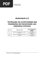 NT 041 ANEXO II 2019 Submodulo 2.2 Verificacao Da Conformidade Das Instalacoes