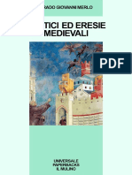 Merlo, Giovanni Grado. - Eretici Ed Eresie Medievali (1989)